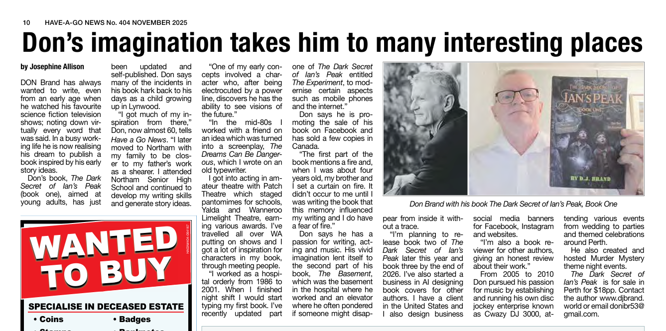 Have a Go News: November, 2025