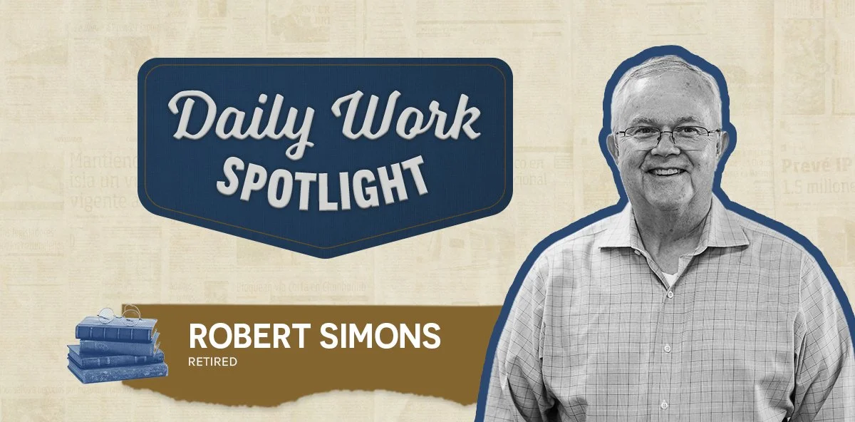 Daily Work Spotlight: Robert Simons