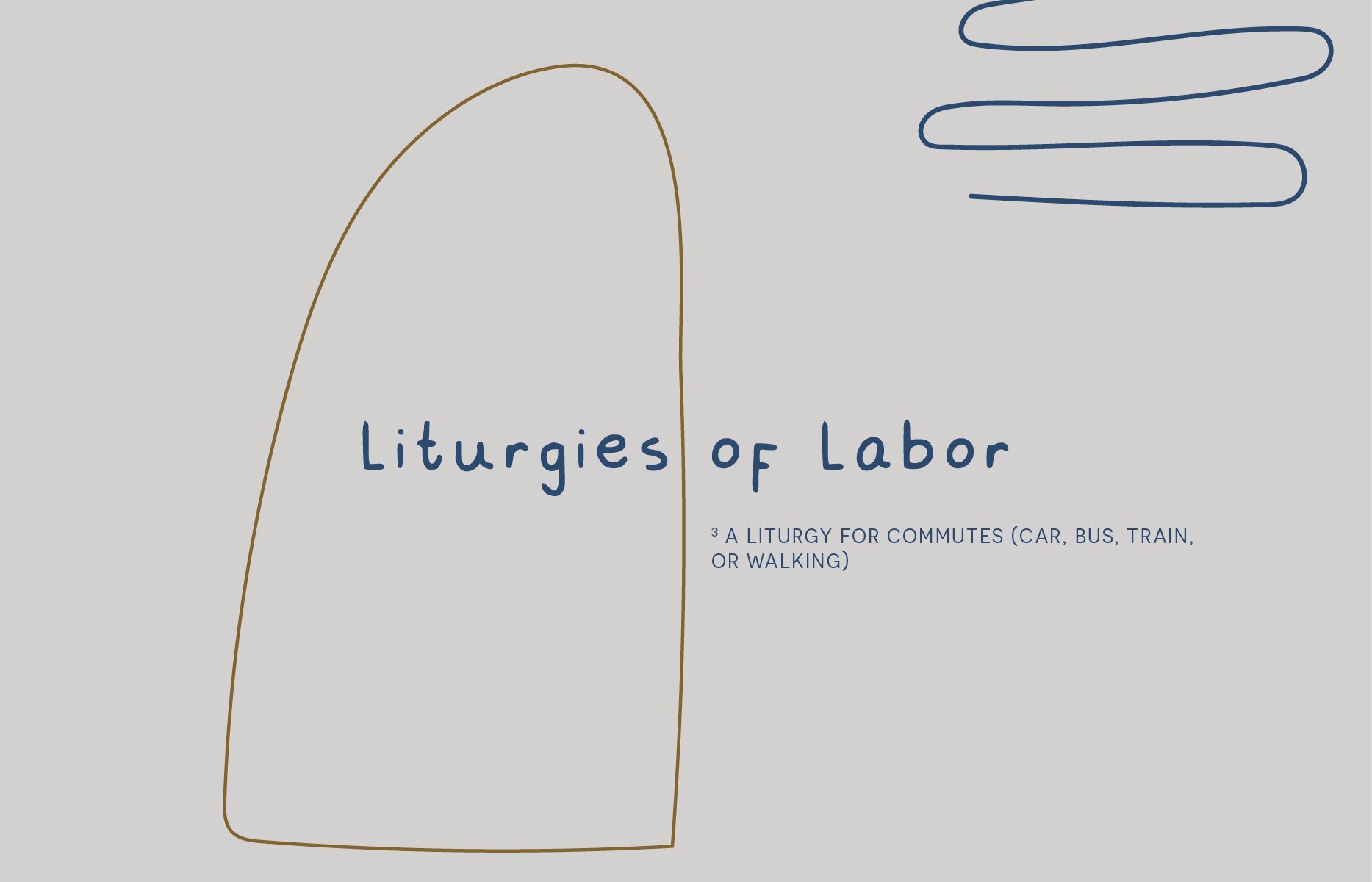 Liturgies of Labor: A Liturgy for Commutes (Car, Bus, Train, or Walking)