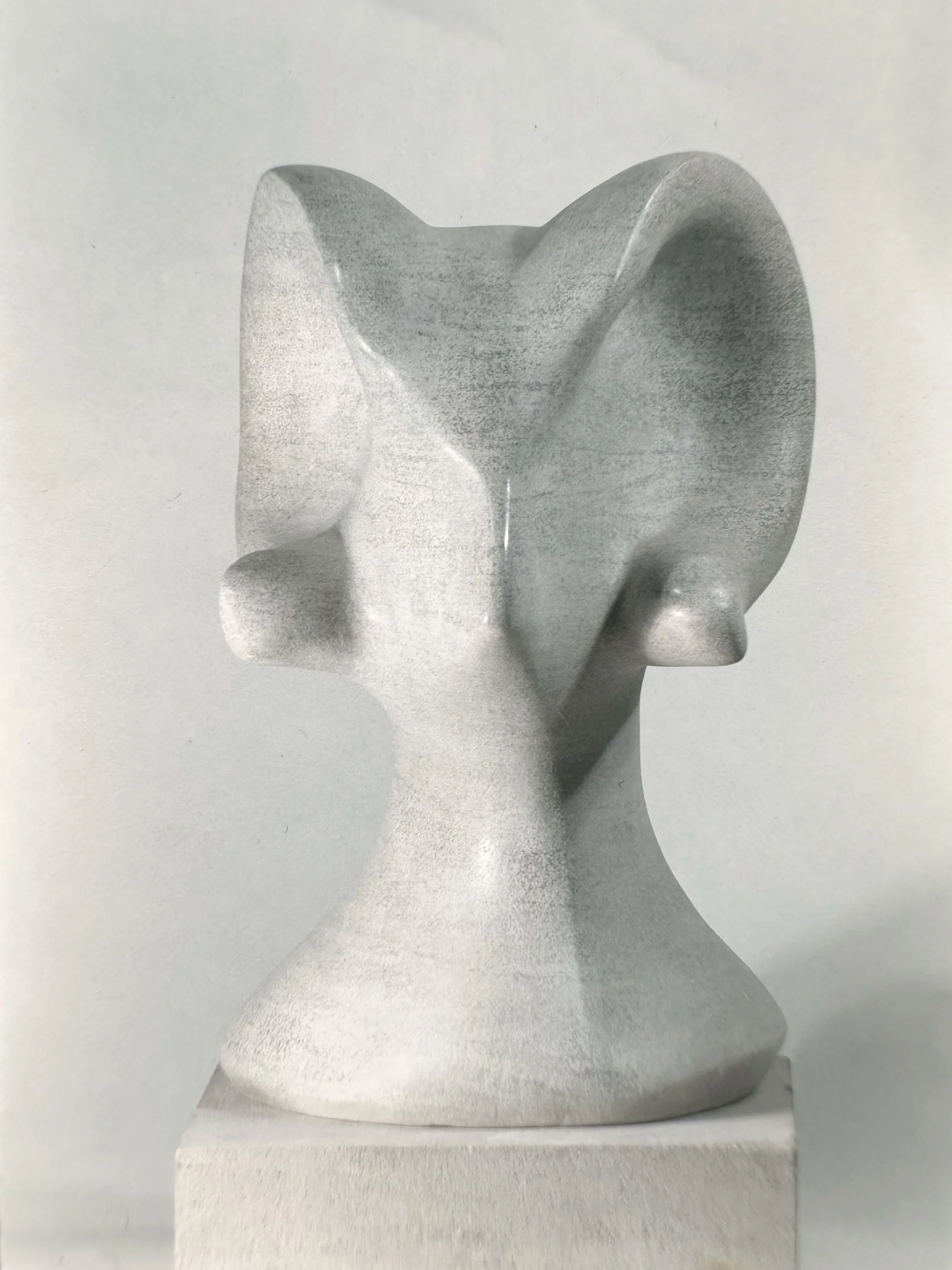 Head of a Woman with Ram's Horns
