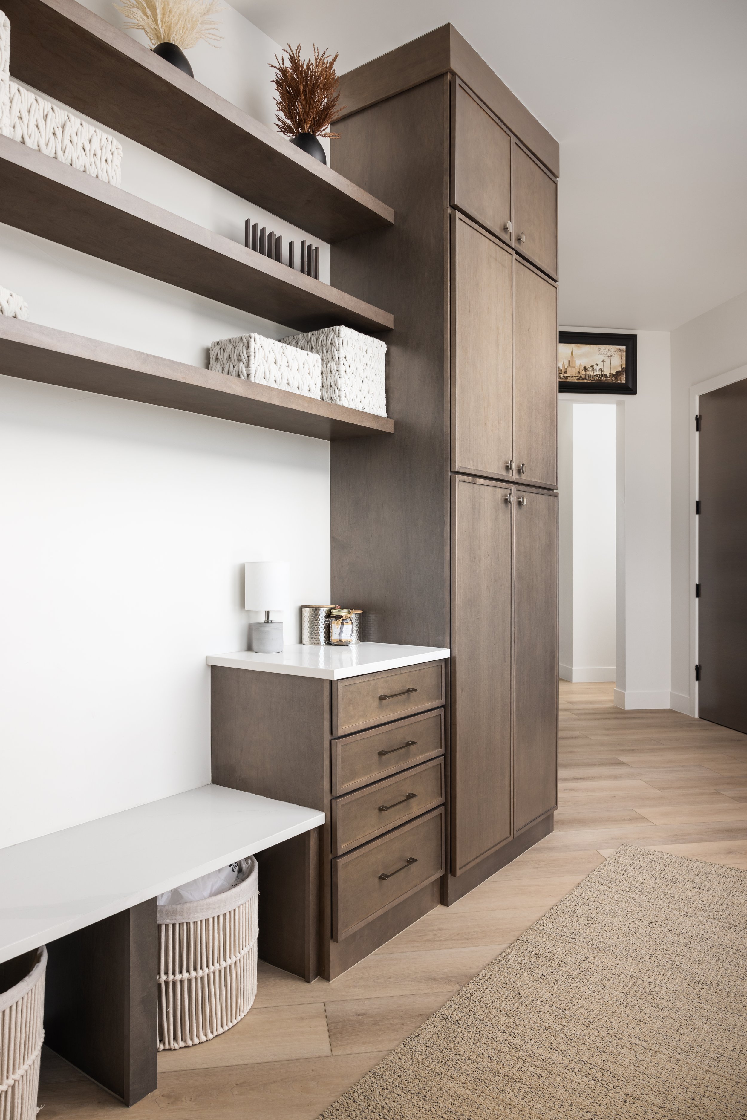 Luxury mudroom