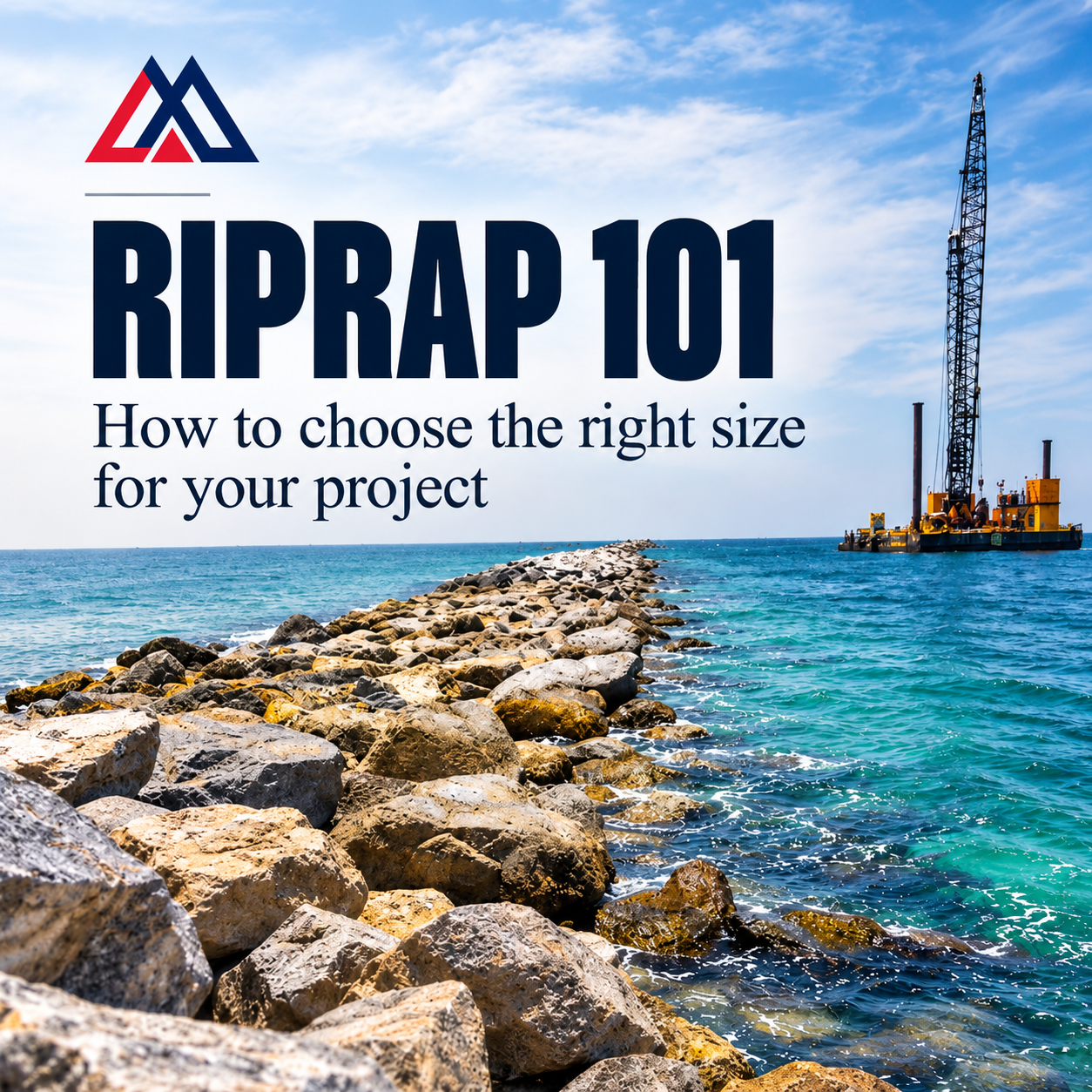 Choosing the Right Riprap Size for Your Erosion Control Project