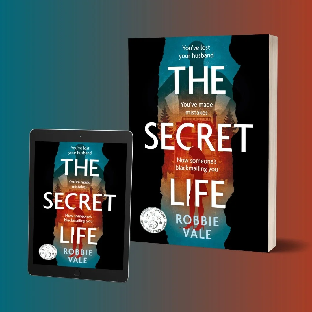 The Secret Life 3D book covers, paperback and tablet