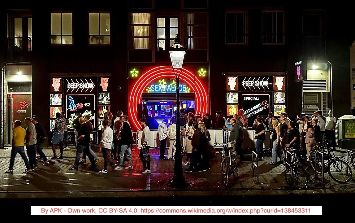 The Sex Palace in Amsterdam's Red-Light District