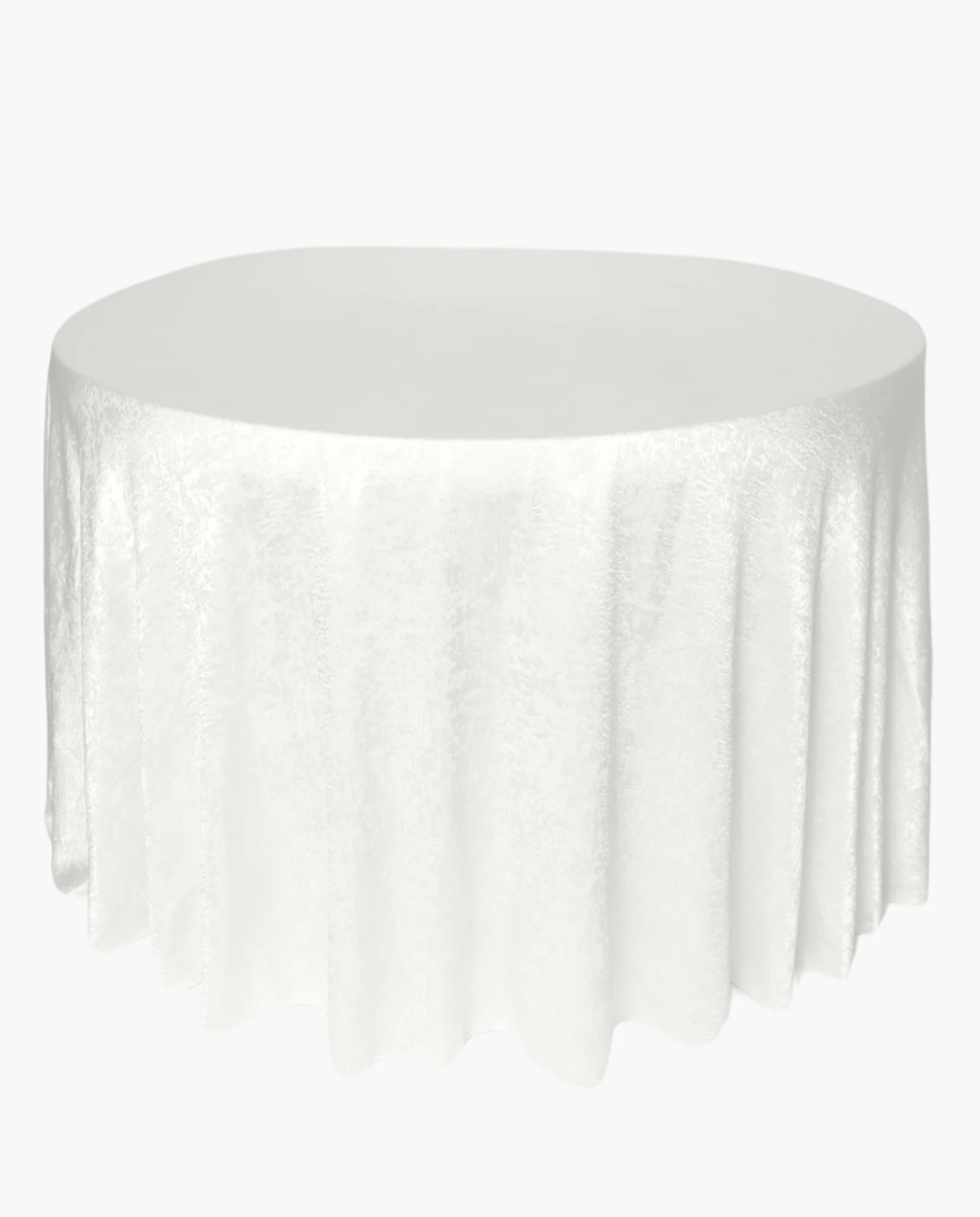Linen: Crinkle Shimmer 132" Round Tablecloth