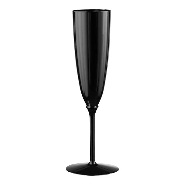 Glassware: Champagne Flute - Black