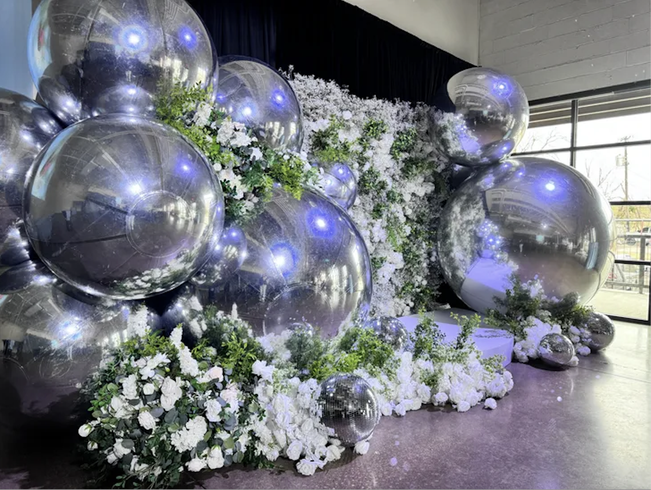 Orbz Ballons: Silver