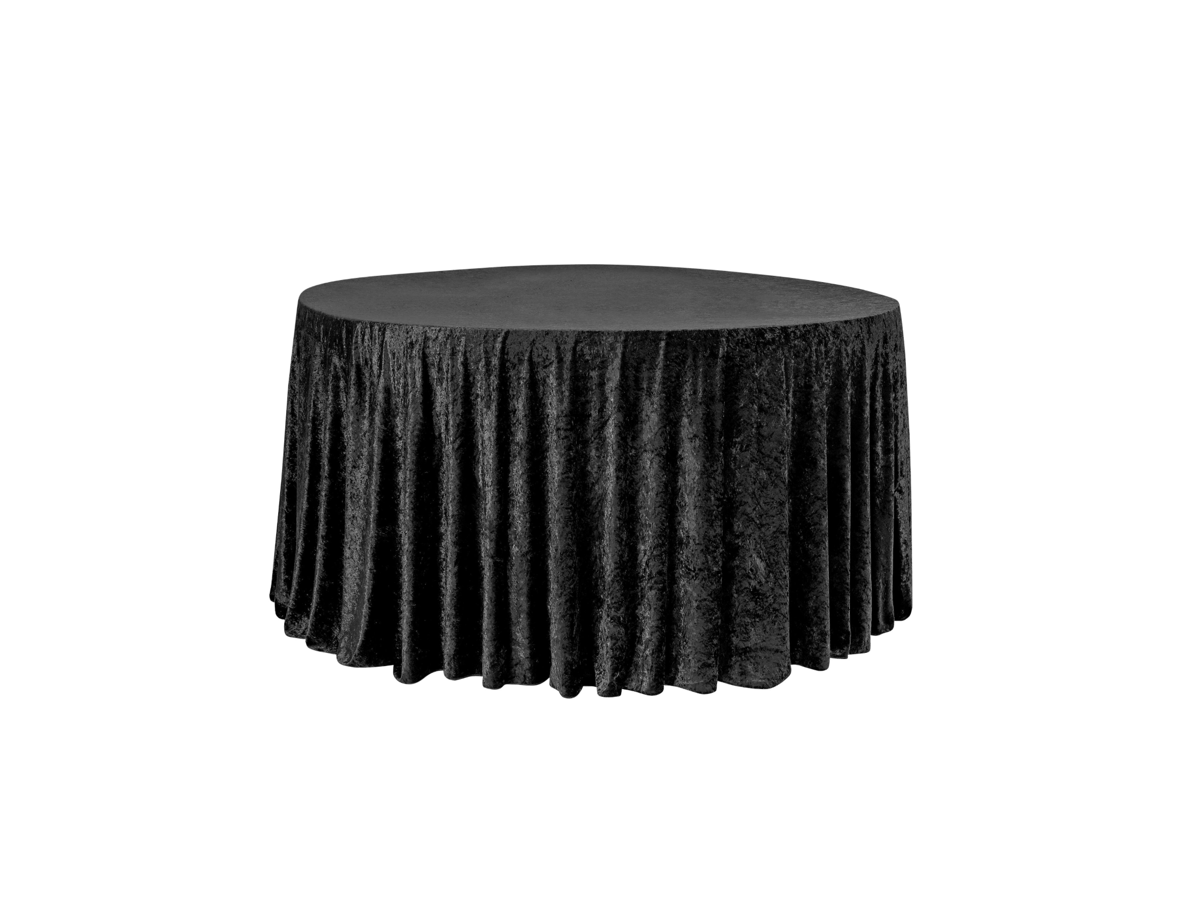 Velvet Tablecloth - Black