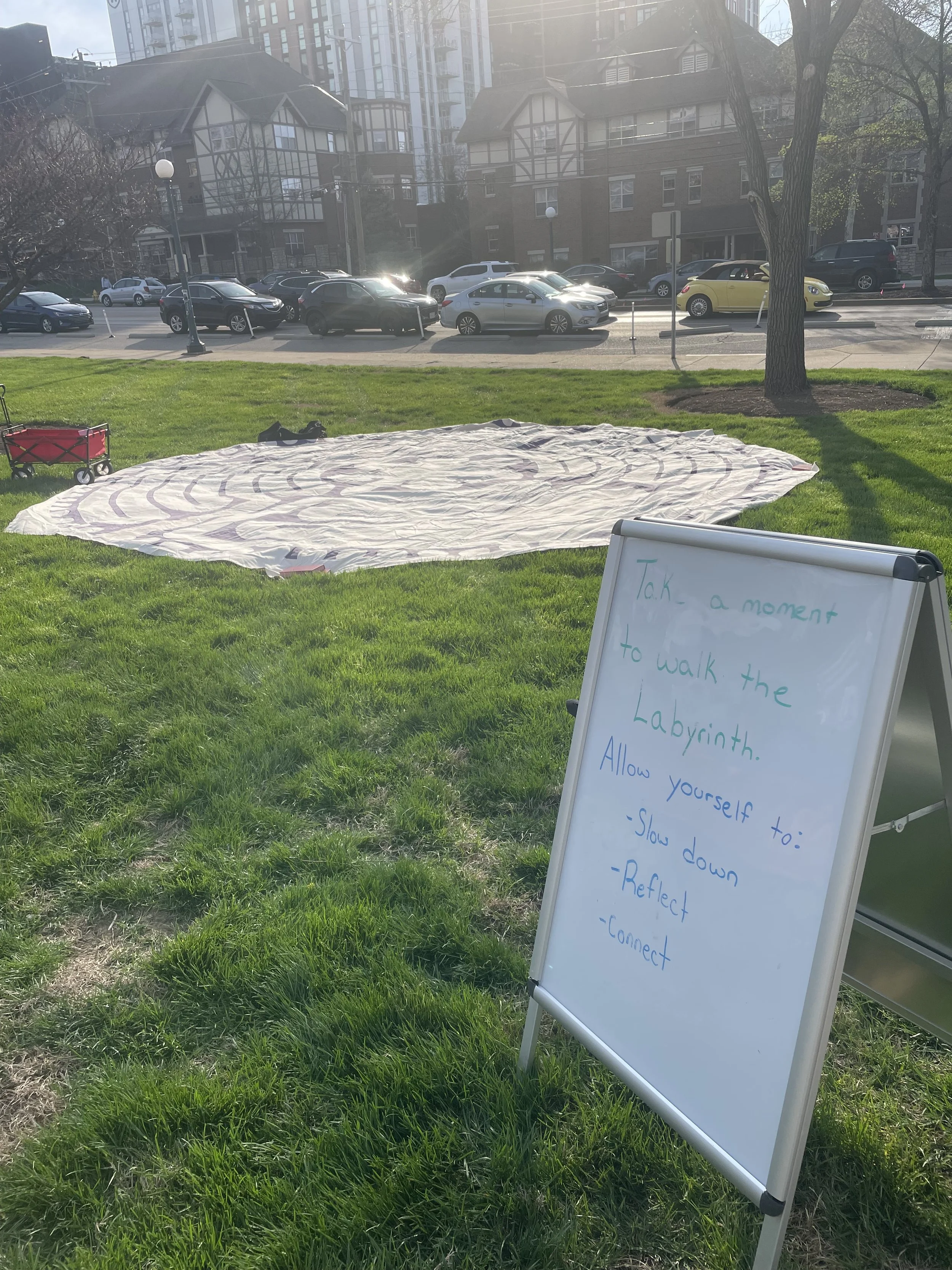Labyrinth on campus