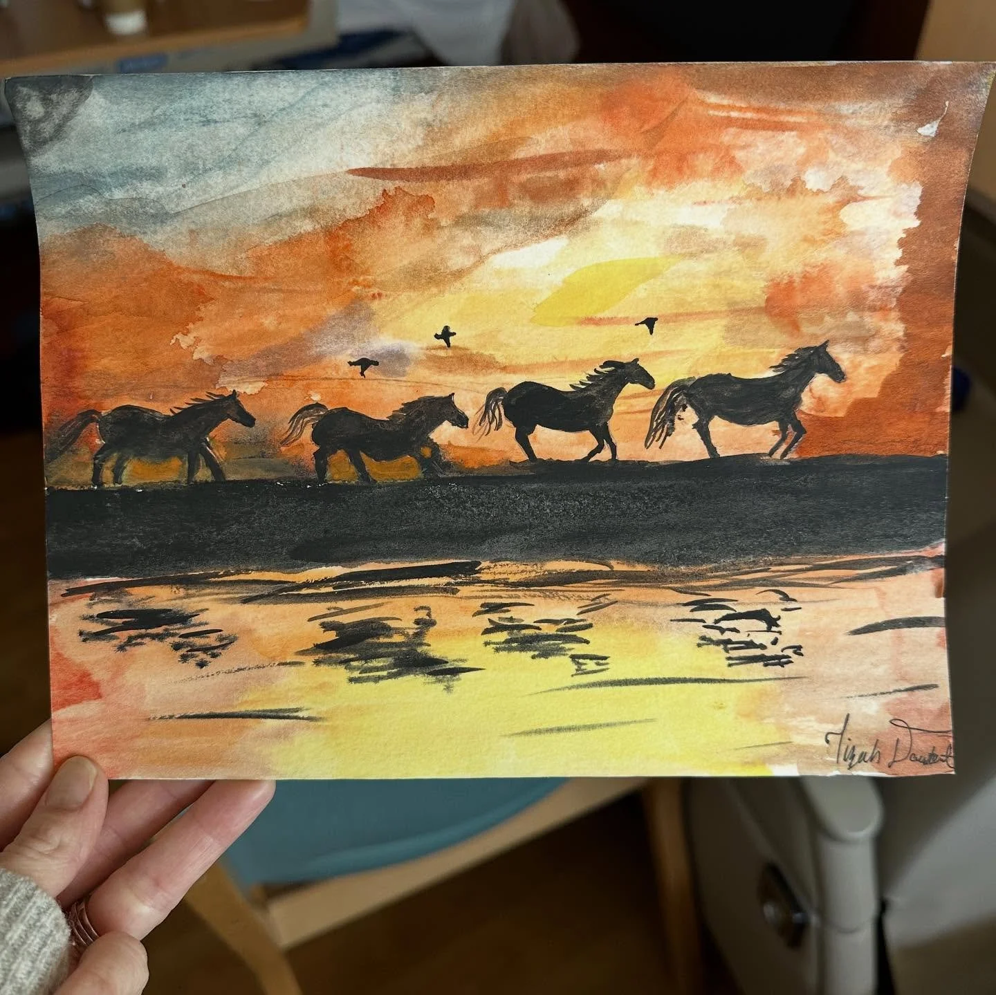 Hours before his cardiac arrest, Michael sent out a family email with plans for a summer trip to Chincoteague. Little did we know we wouldn’t have to wait for July to be all be together. We gathered in the ICU and begged the Lord to heal him.