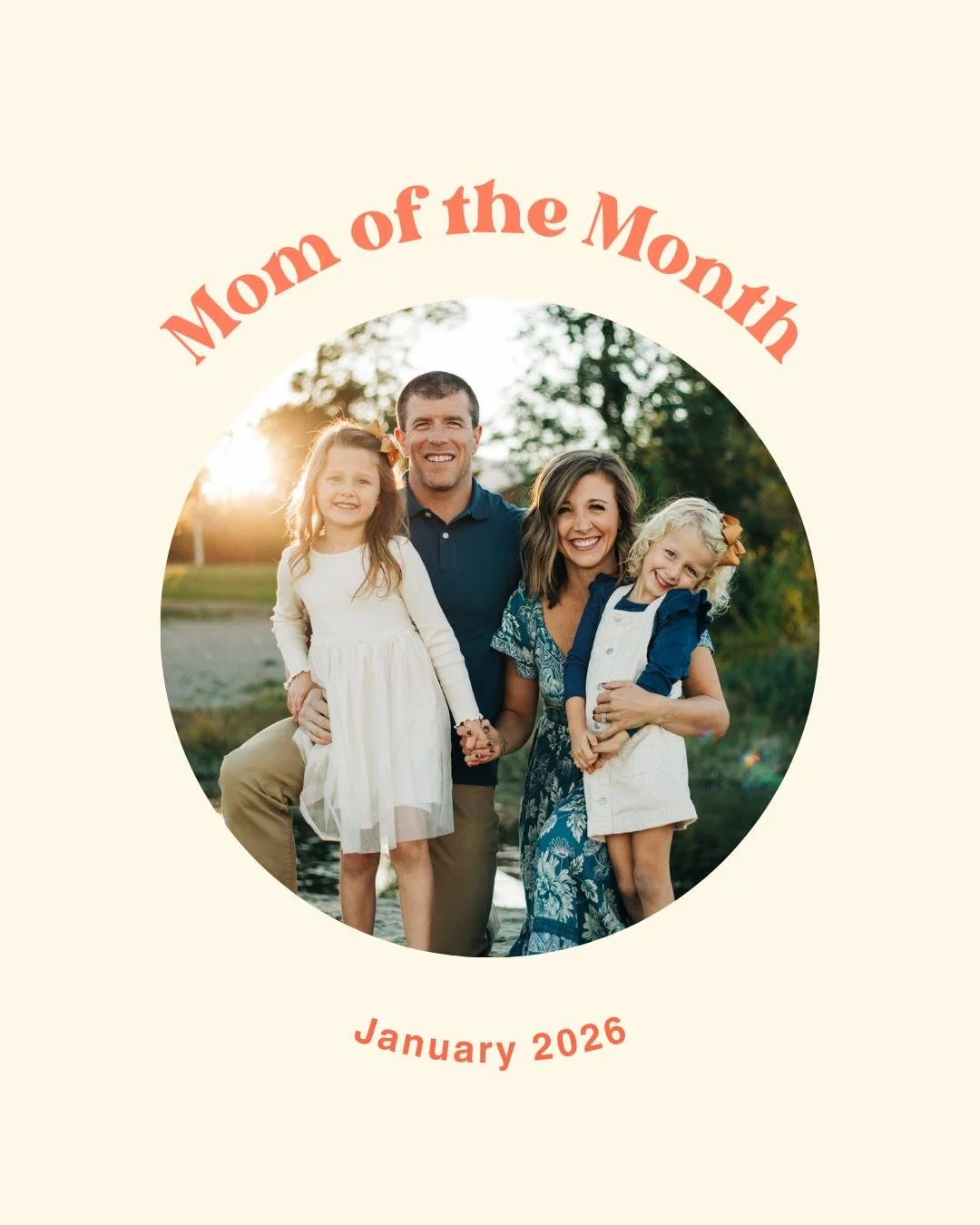 ✨MOM OF THE MONTH✨

Our first Mom of the Month of the new year is...Marie K.!

Here&rsquo;s what one of her dear friends had to say about her:

&ldquo;She is always thinking of others and serving those around her. She is always willing to volunteer w