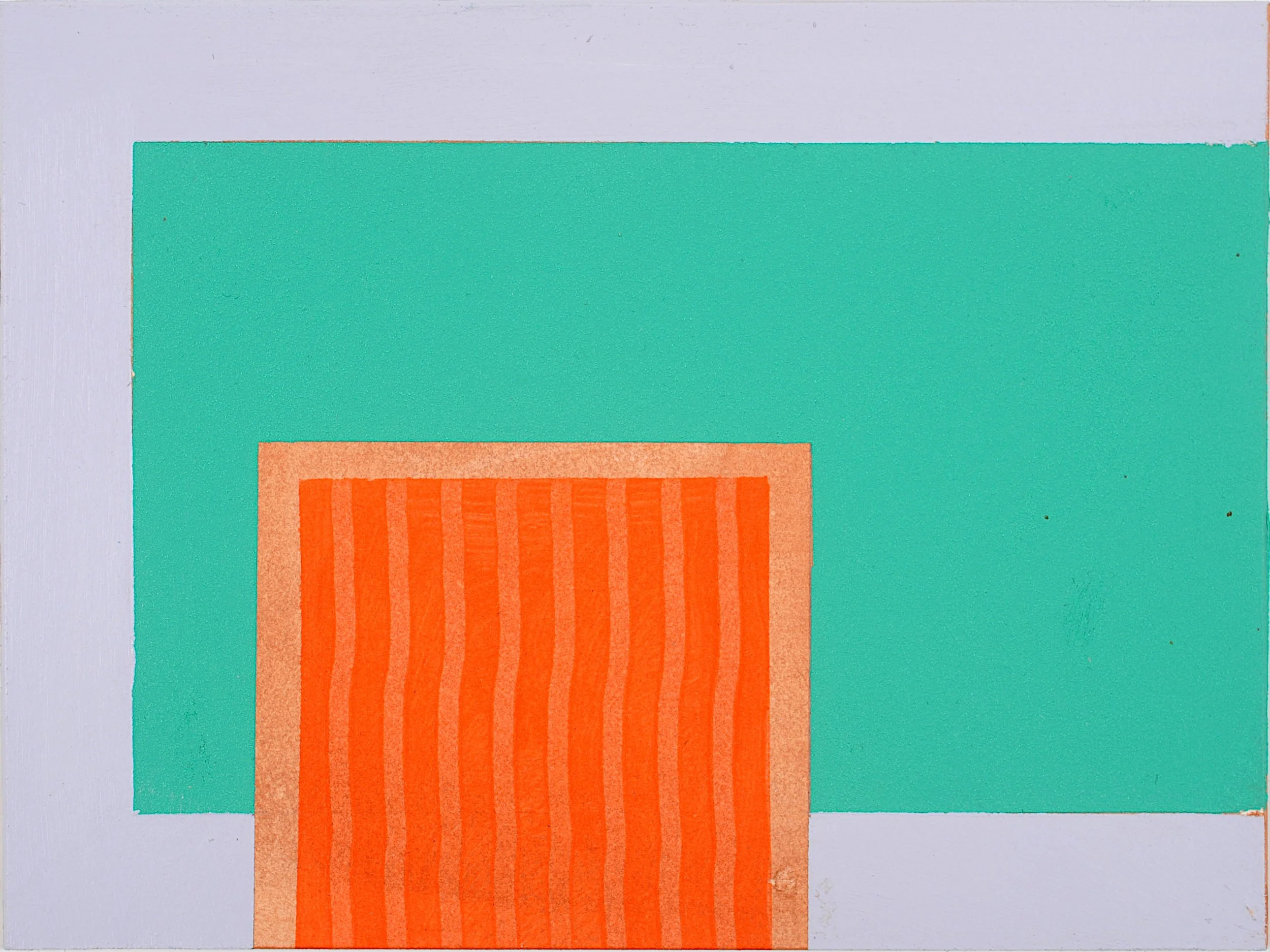 Study, acrylic on rag board, 7" X 9"