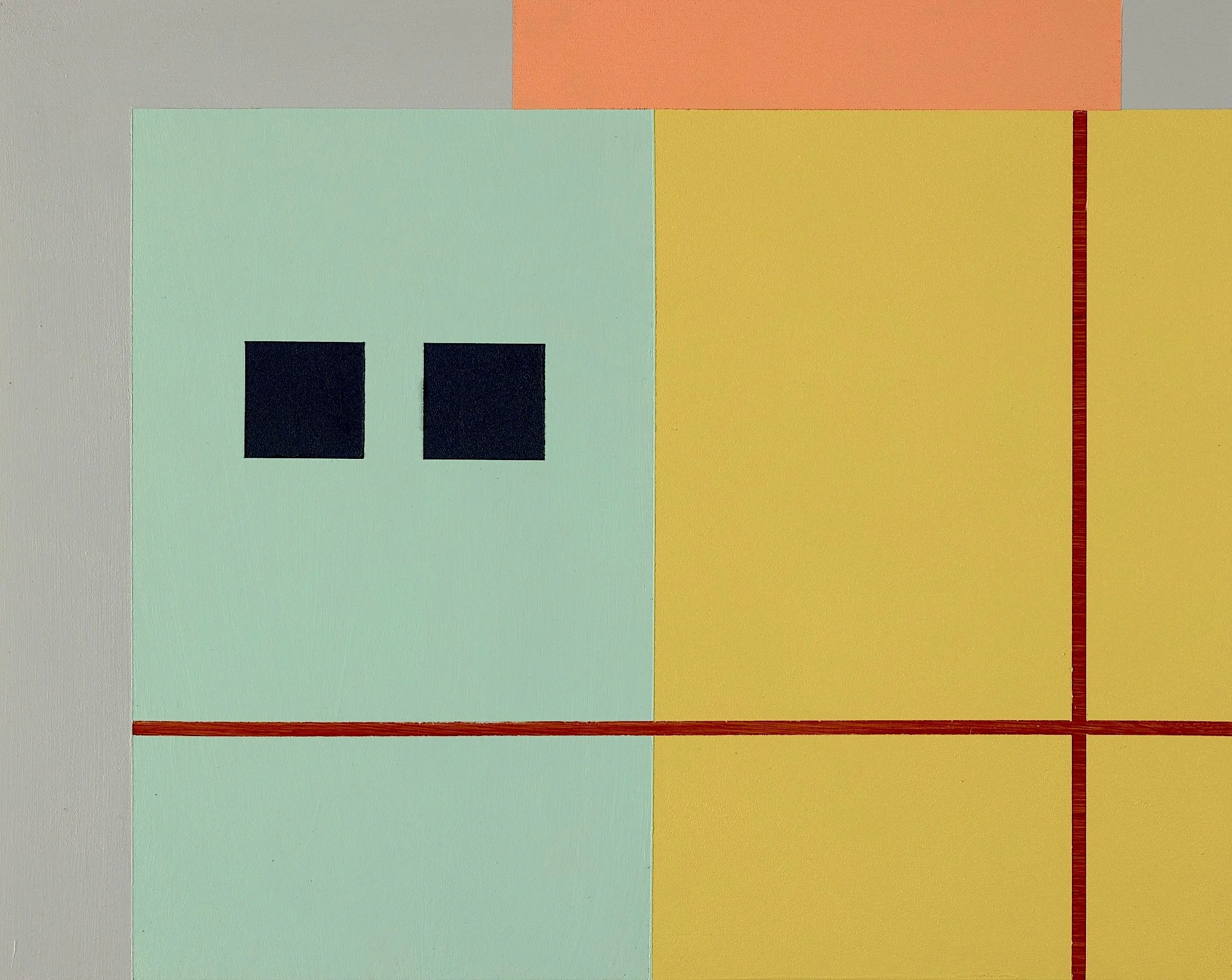 acrylic on panel, 16" X 18"