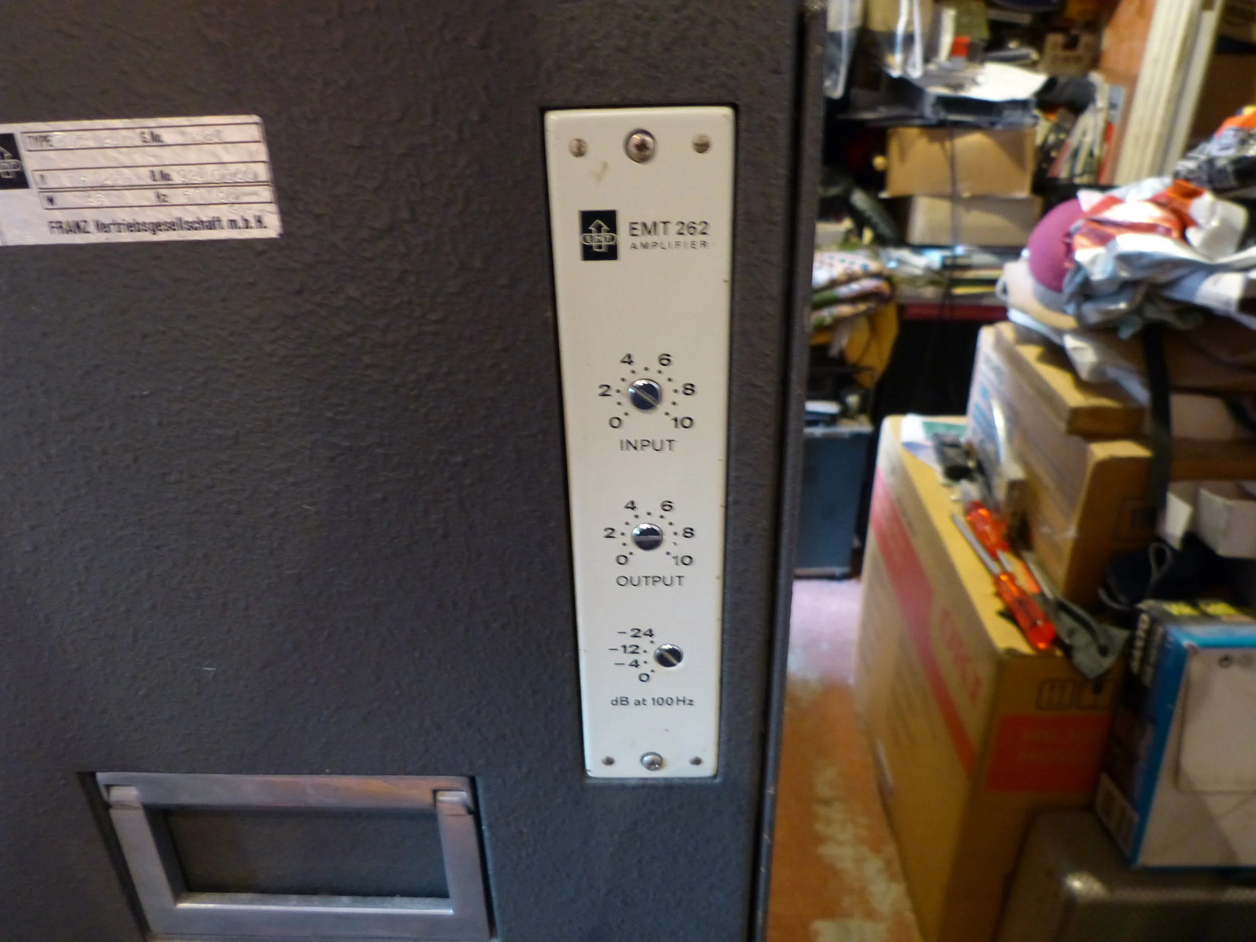 EMT 240 Plate Reverb Gallery — Vintage Audio Workshop