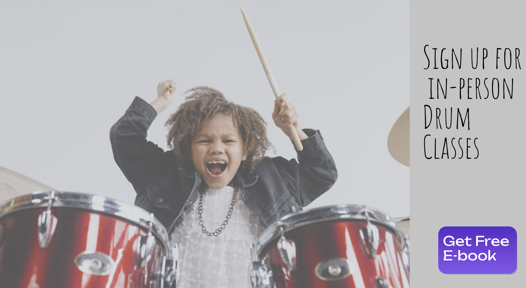 Drum Classes for beginners | In-Person Only