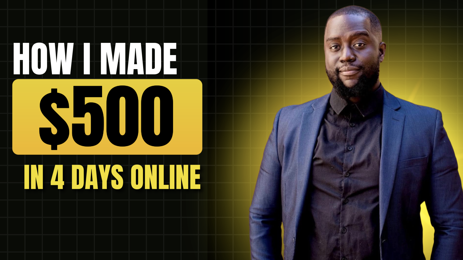 How I made $500 in 4 days online