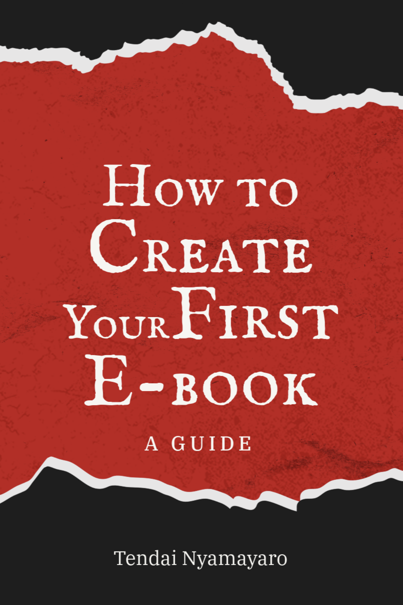 How to create your first E-book