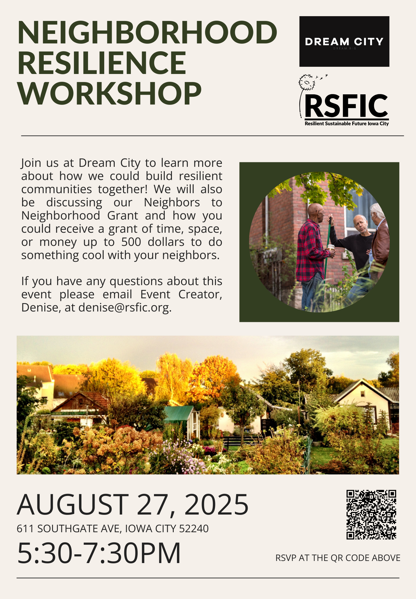 Neighborhood Resilience Workshop