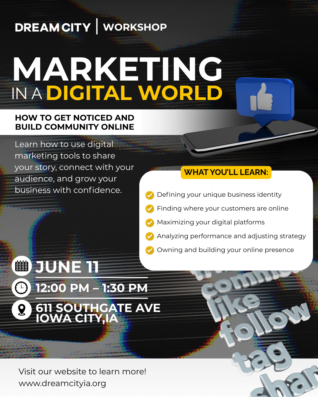 Marketing in the Digital World Workshop 