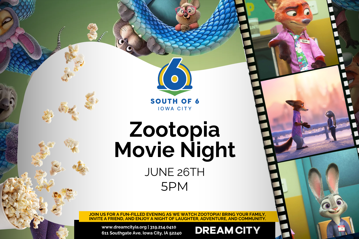 Zootopia Movie Night 