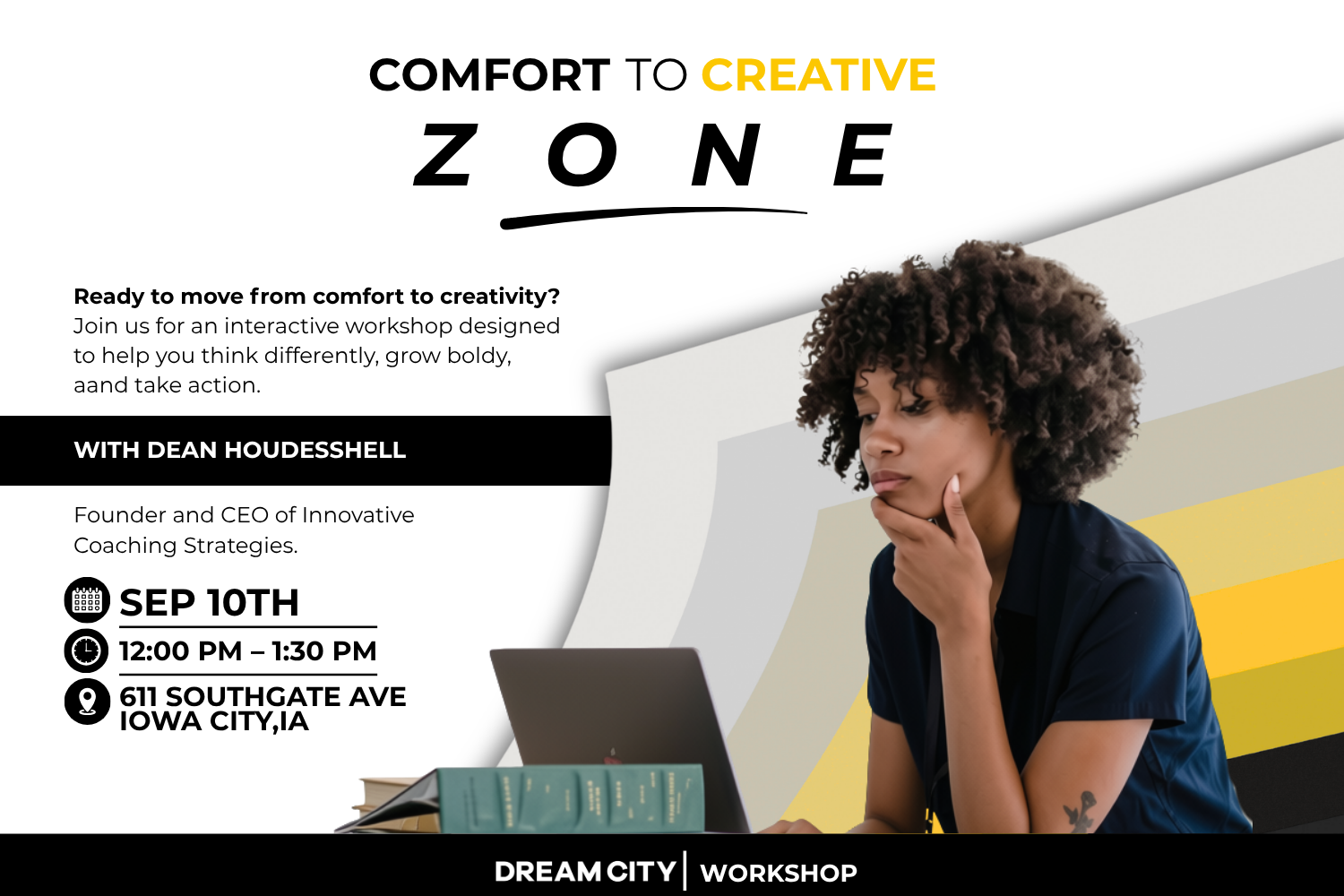 COMFORT TO CREATIVE ZONE WORKSHOP