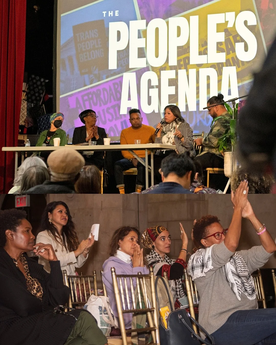 Thank YOU for filling the People&rsquo;s Agenda this weekend at Riverside Church. It was SOLD OUT! We each left with ideas, new contacts, and a drive to continue building people power. 

We kicked off the day with a concrete analysis of the current a