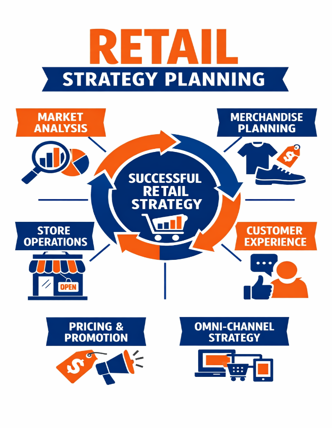 Retail data, retail strategy consulting, retail solutions , retail order management, Retail analytics