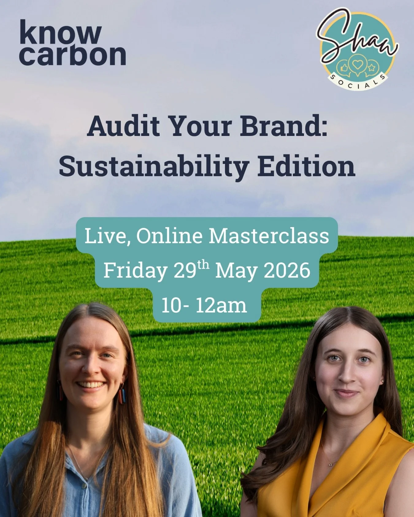 💭 Are you saying too much&hellip; or not enough about your sustainability work?

Join us on 29th May (10&ndash;12pm) for a &pound;30 interactive online session to help you find the right balance.

I&rsquo;ll be hosting alongside Katrine Nair from @k
