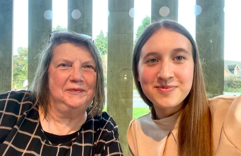 Sarah Kane catch up and coffee to discuss Performing Arts International 