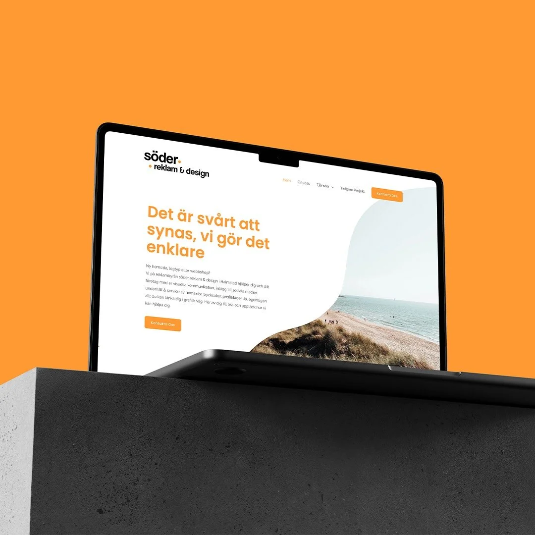 S&ouml;der Reklam &amp; Design erbjuder professionell grafisk formgivning och produktion f&ouml;r f&ouml;retag som vill skapa ett starkt visuellt intryck. 

Med v&aring;rt kreativa team och v&aring;r tekniska kompetens hj&auml;lper vi er att n&aring;