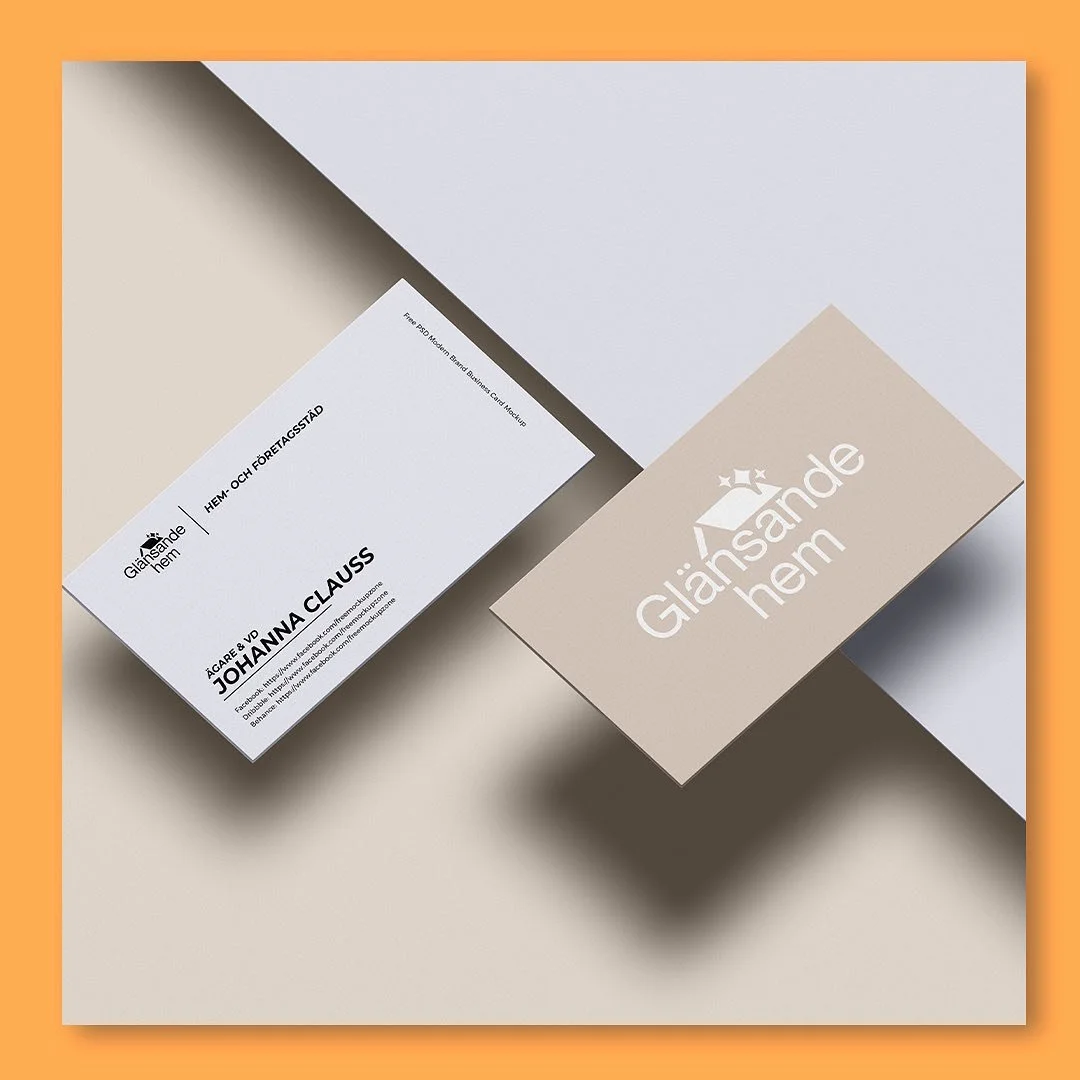 Stort tack f&ouml;r f&ouml;rtroendet ✨@glansandehem ✨

H&auml;r fick vi f&ouml;rfr&aring;gan om att ta fram en logotyp till det nystartade f&ouml;retaget Gl&auml;nsande hem som erbjuder hem- och f&ouml;retagsst&auml;d till bra priser.

S&aring;h&auml