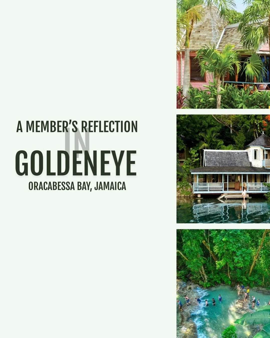 GoldenEye in Oracabessa Bay, Jamaica: proof that anniversaries deserve more than champagne&hellip; they deserve a little adventure and paradise.

#kax #goldeneye #jamaica