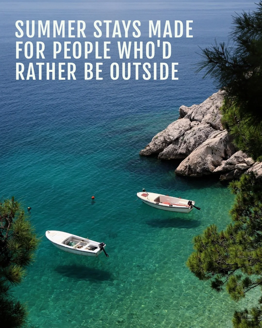 The best summer stays for people who love being in nature. 

Summer is the season when the natural world reaches its peak and these three destinations make the most compelling case for being outside.

From zip-lining through the impossibly lush cloud