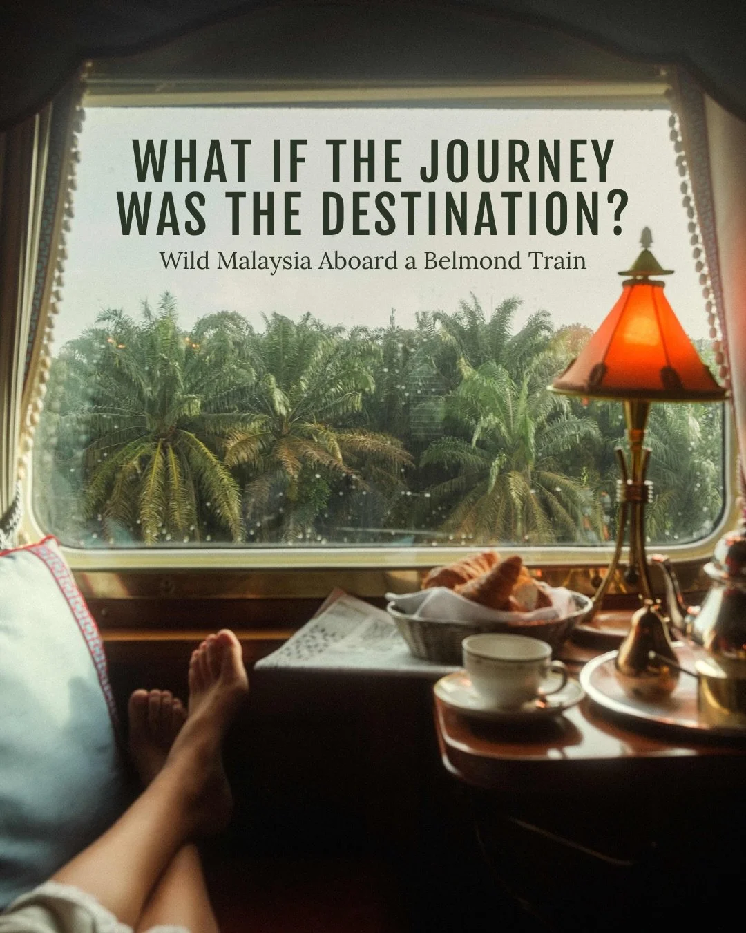 What if the journey was the destination? 🚂

The Belmond Eastern &amp; Oriental Express - Essence of Malaysia runs from Singapore through the heart of Malaysia, past rainforests, rice paddies and coastline, arriving back in Singapore three nights lat