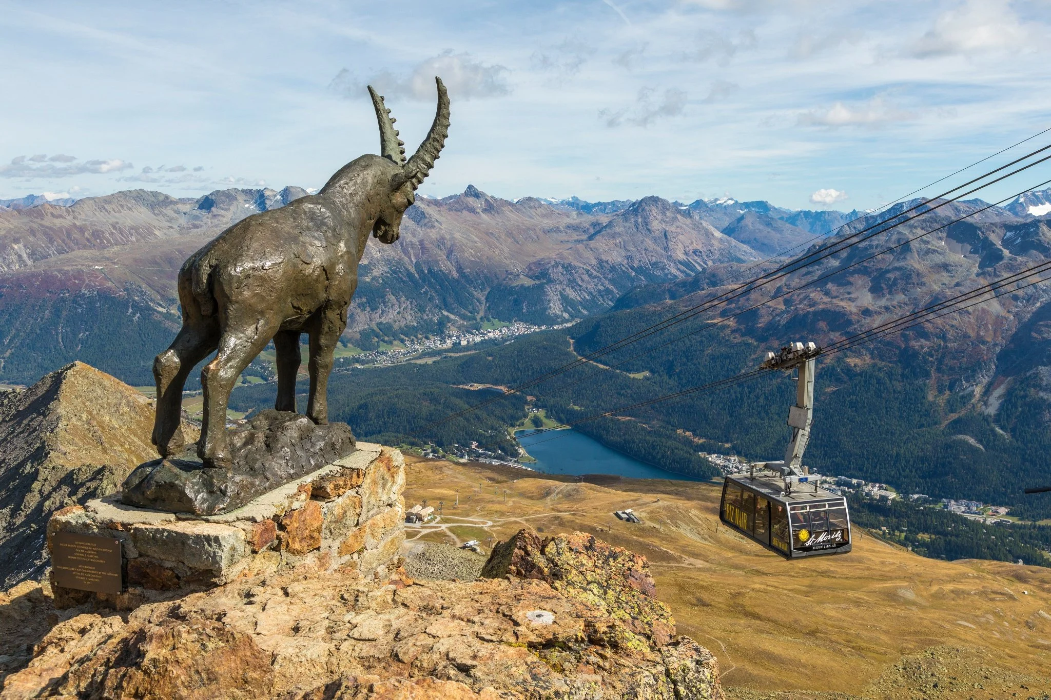 Hike to Piz Nair &amp; Corviglia Plateau (via Cable Car)