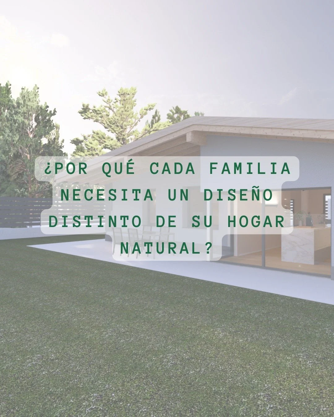 Cuando una familia decide dejar la ciudad, no busca lo mismo que otra.
Algunas necesitan m&aacute;s espacio para los ni&ntilde;os, otras un refugio tranquilo en la naturaleza, y otras un lugar donde compartir sin prisas.

Por eso cada hogar que dise&
