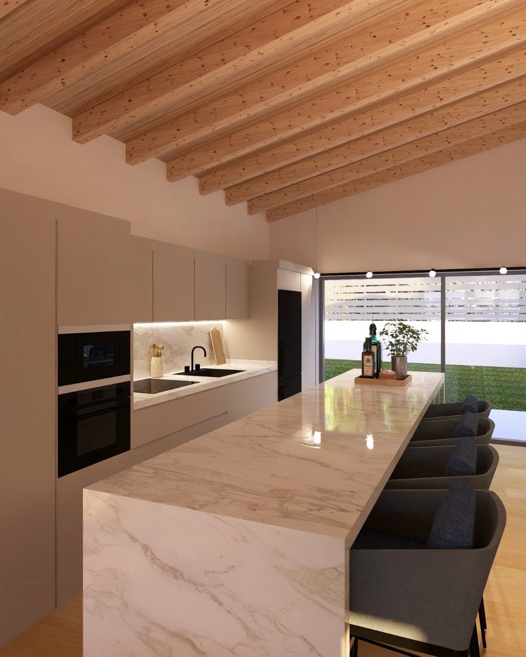 En muchas viviendas, la cocina se convierte en el verdadero coraz&oacute;n de la casa.
Es donde empiezan los d&iacute;as, donde se preparan comidas en familia, donde se charla sin mirar el reloj.

Por eso, cuando dise&ntilde;amos una cocina, no pensa