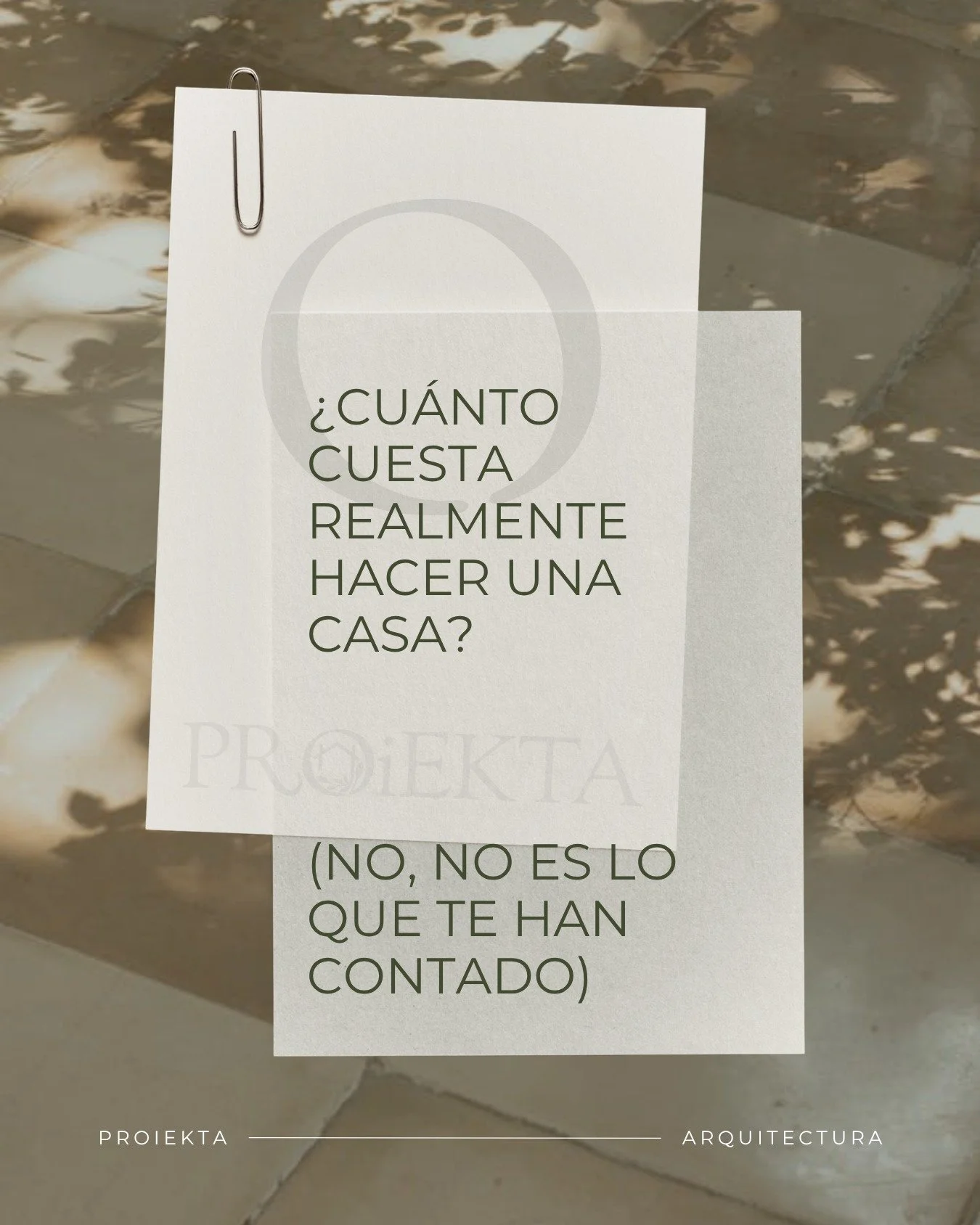 Si est&aacute;s pensando en hacerte una casa, seguro que te has hecho esta pregunta:

&iquest;Cu&aacute;nto cuesta?

Y probablemente ya has visto cifras por m&sup2;.
Pero la realidad es que eso, por s&iacute; solo, no te da una respuesta real.

El co