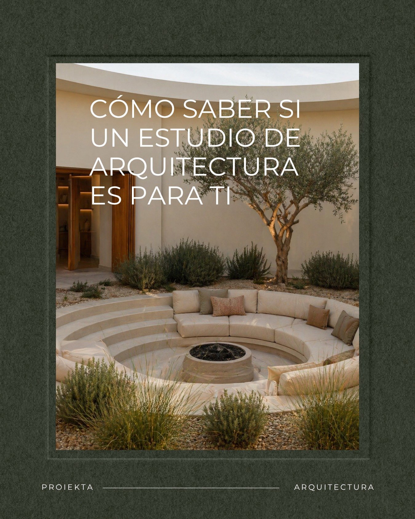 Elegir arquitecto tiene que darte confianza absoluta y hacerte entender c&oacute;mo va a ser todo el proceso.

Porque una buena decisi&oacute;n al principio puede evitar muchos problemas despu&eacute;s.

Y aunque no siempre se ve a simple vista, hay 