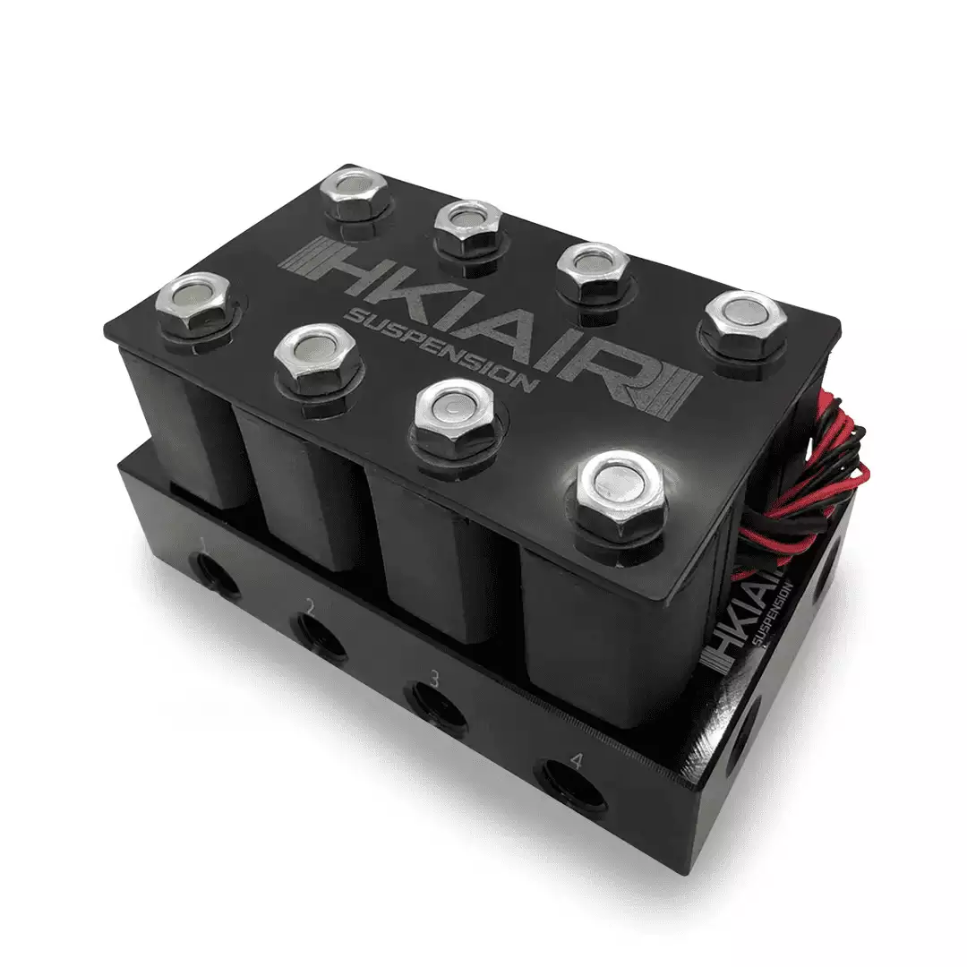 Bloque de 8 valvulas blindadas