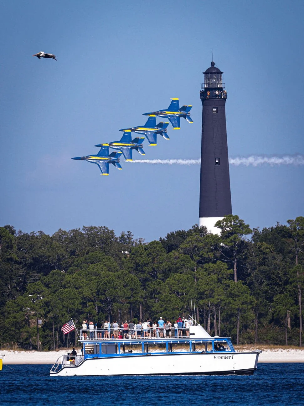 Premier Cruises Blue Angels viewing cruise Pensacola