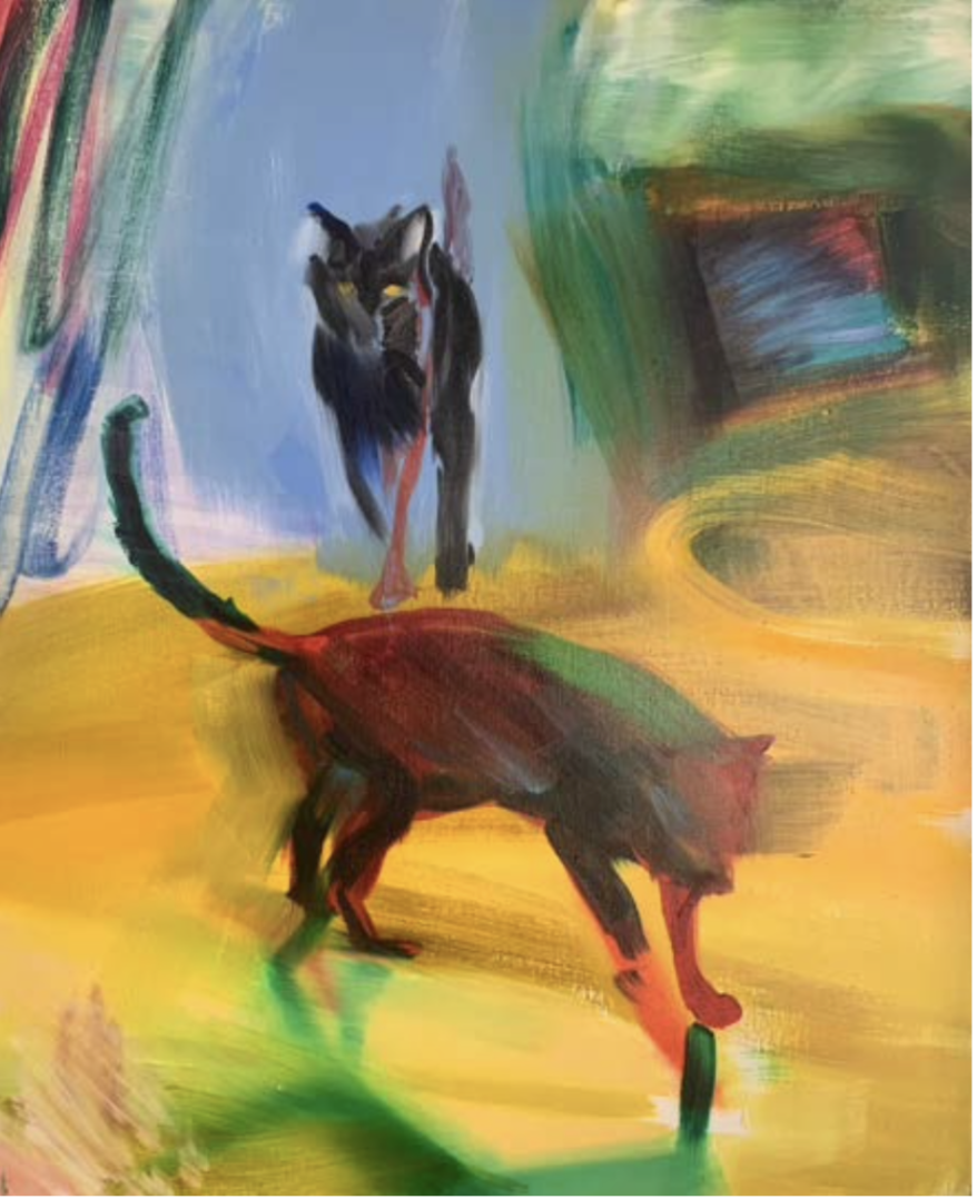 Still Inside it, 1986. Oil on canvas, 36x44 in.png