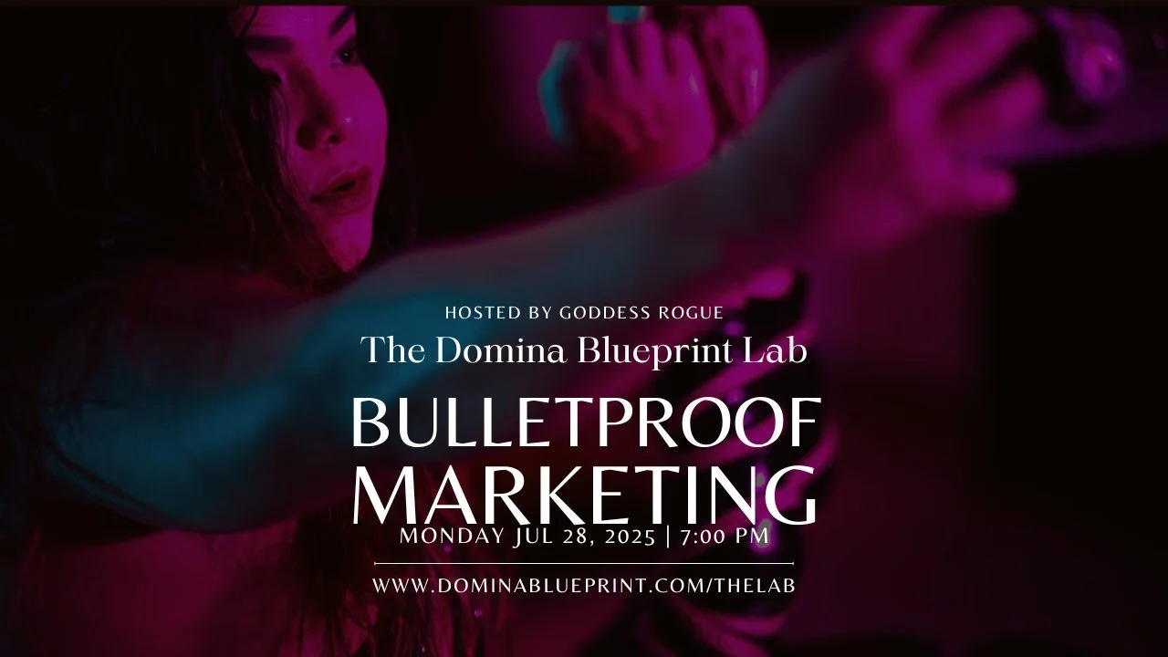 Bulletproof Dominatrix Promotion