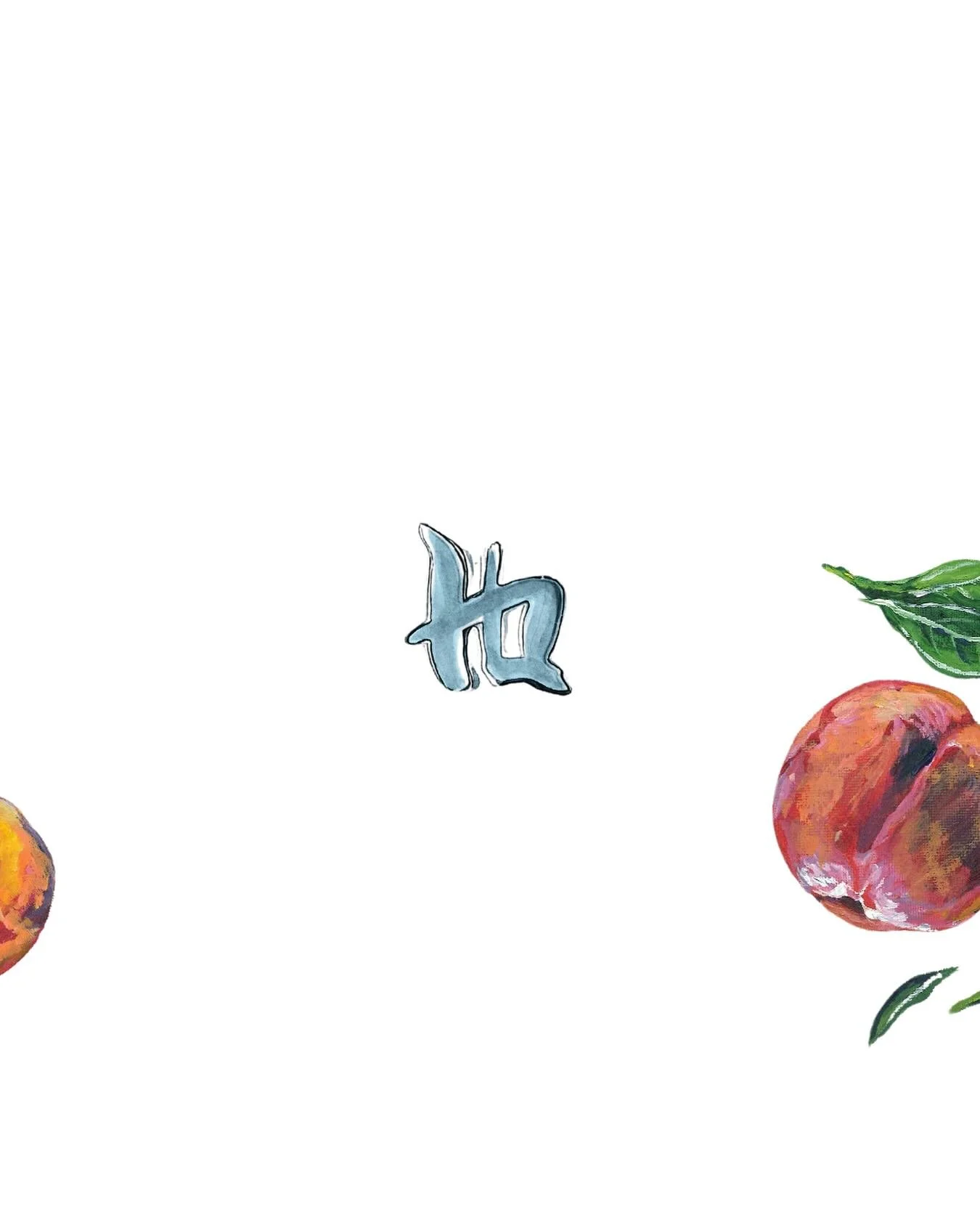 I painted a website &amp; it&rsquo;s mine &amp; it comes out Friday 🍑✨