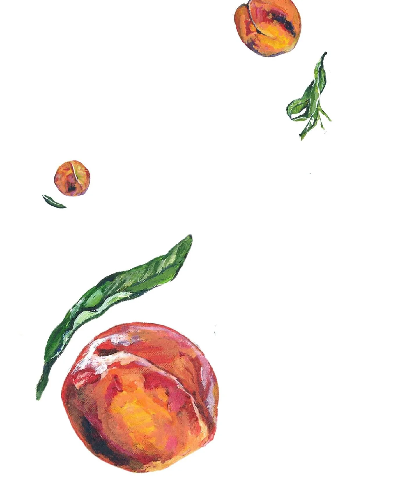 I painted a website &amp; it&rsquo;s mine &amp; it comes out Friday 🍑✨