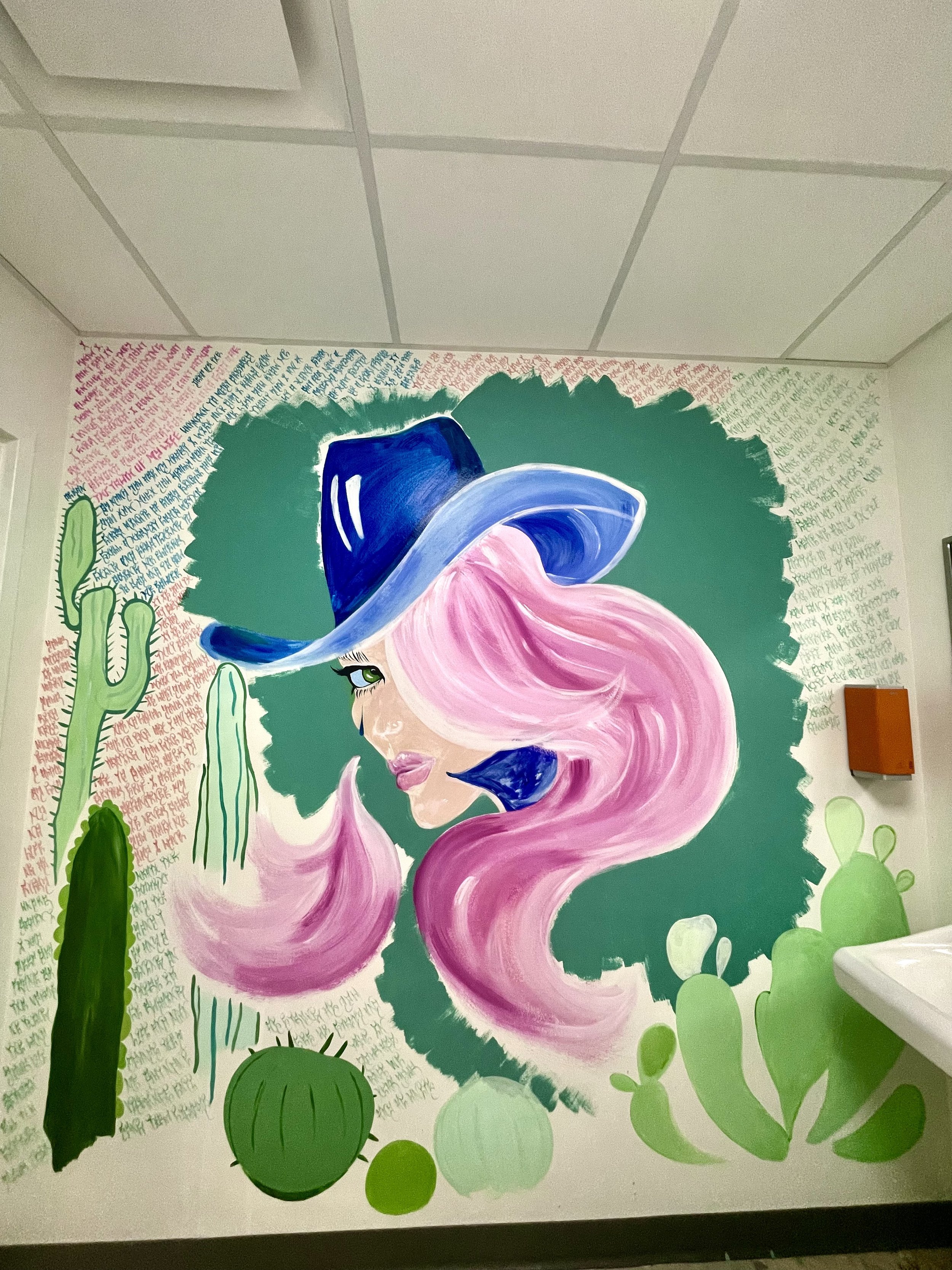 "Cowgirl (Sad)"
Charlotte Art League, Charlotte NC
