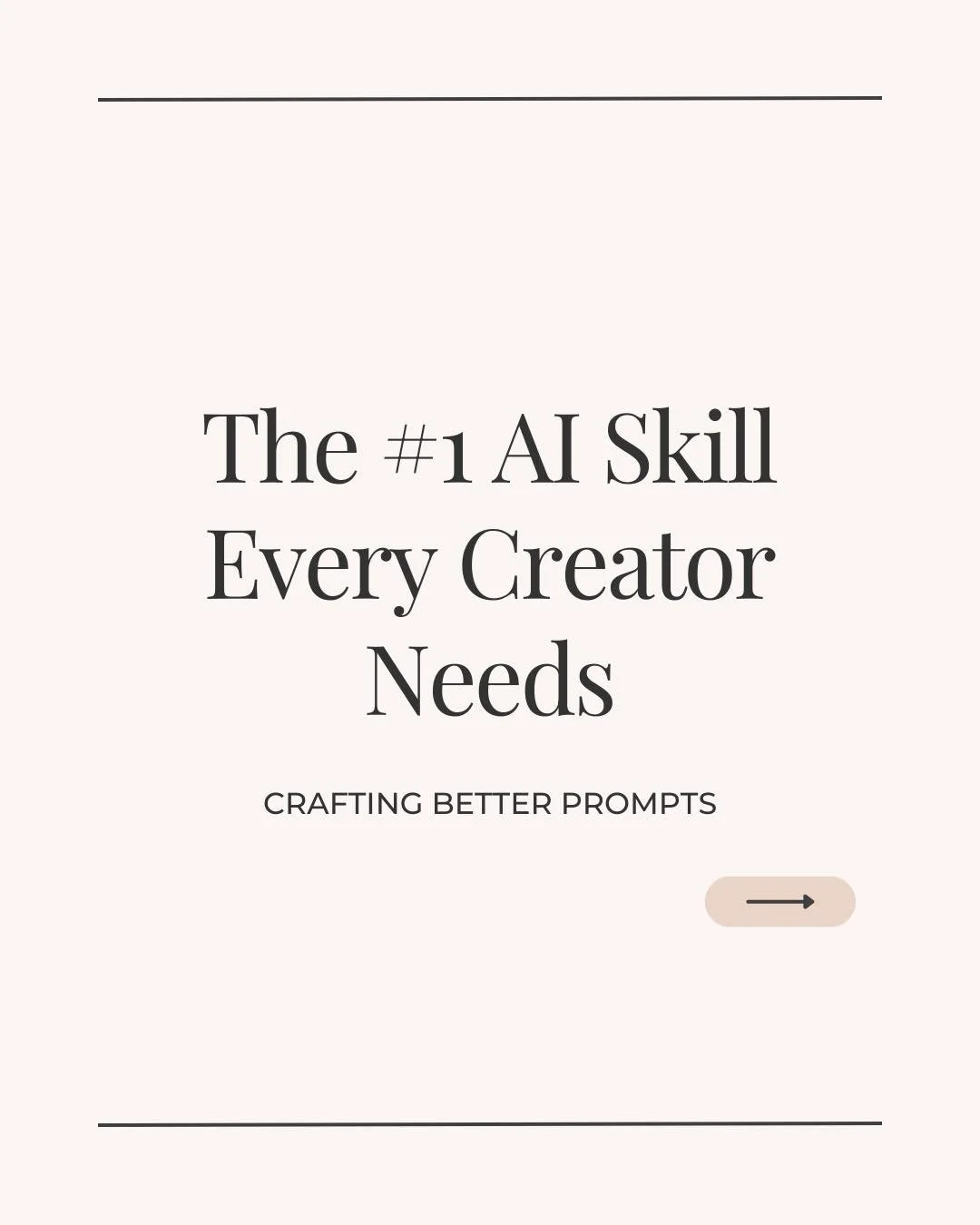 If AI has ever given you &ldquo;almost but not quite&rdquo; results, this is why.
Prompt quality controls output quality.�The more intentional you are, the better AI can match your vision.
Treat it like a conversation.�Give it context.�Let it ask que