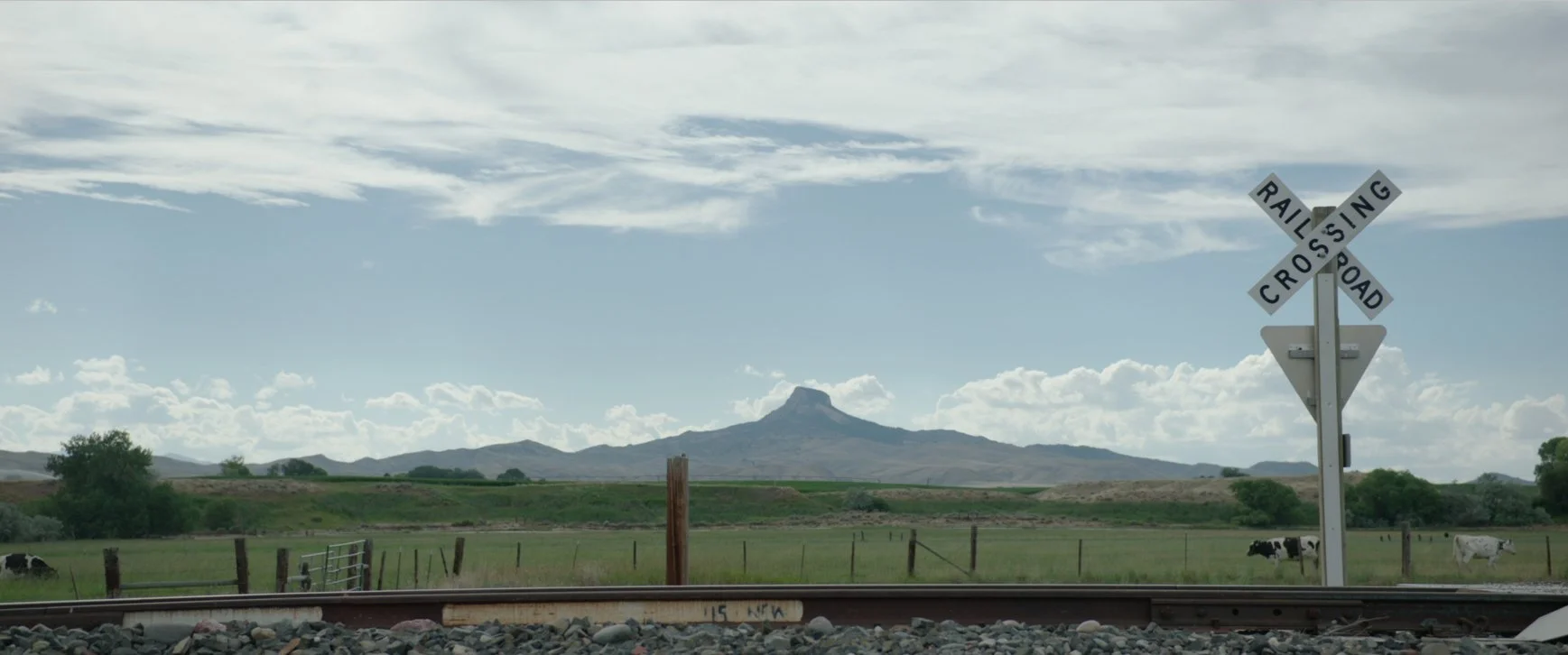Heart Mountain, site of an incarceration camp for Japanese Americans during WWII