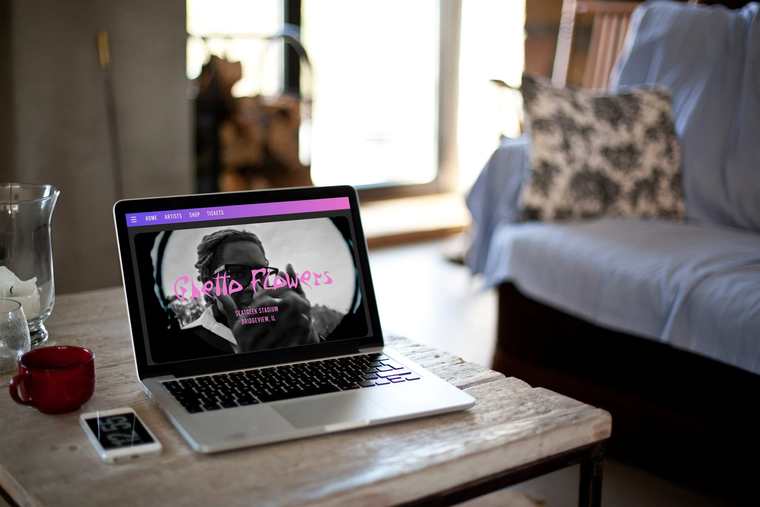 Music Festival Ux/Ui