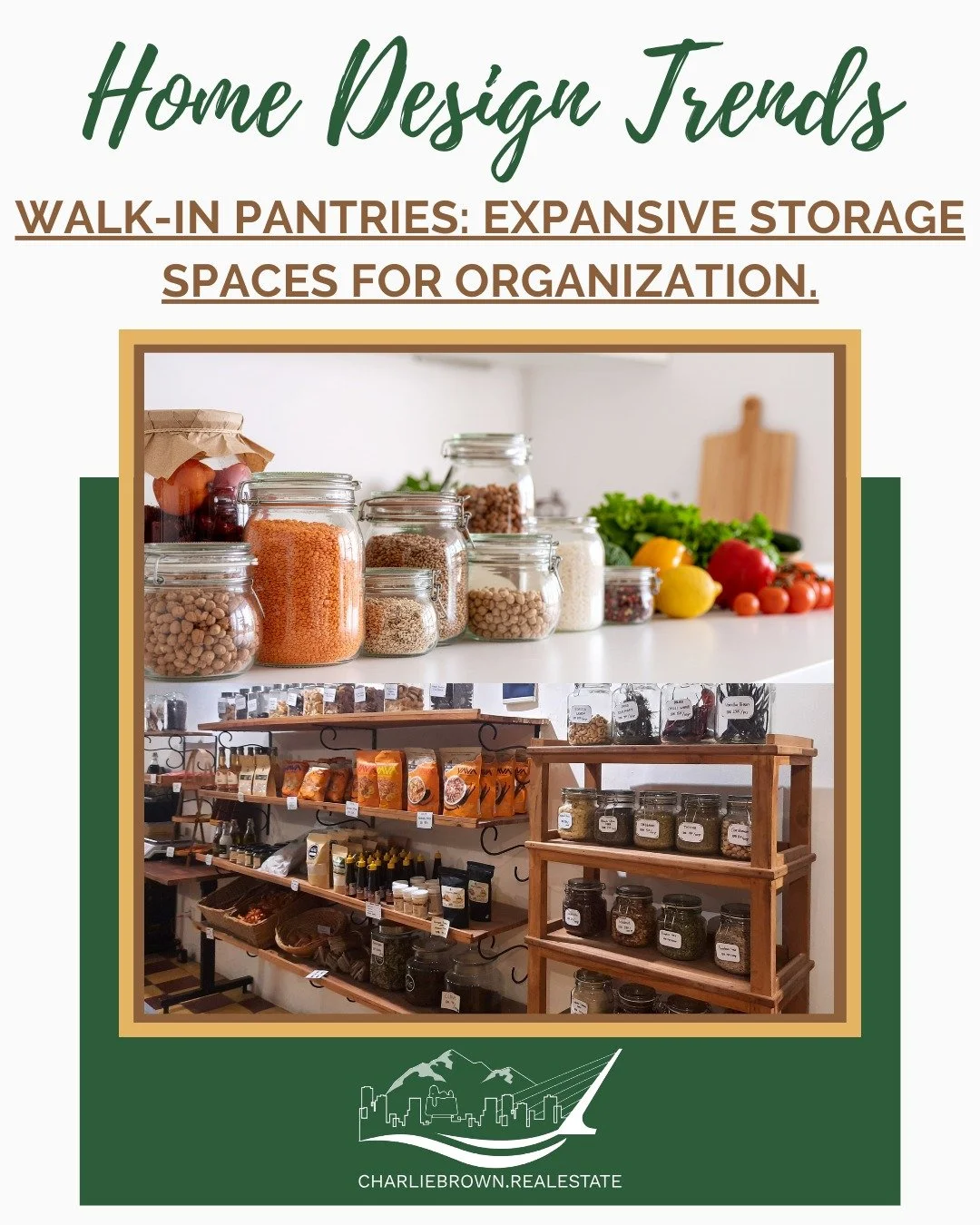 ✨ HOME DESIGN TRENDS: WALK-IN PANTRIES ✨

Walk-in pantries are becoming a must-have in modern homes &mdash; and it&rsquo;s easy to see why. These expansive storage spaces offer better organization, clutter-free countertops, and a more functional kitc